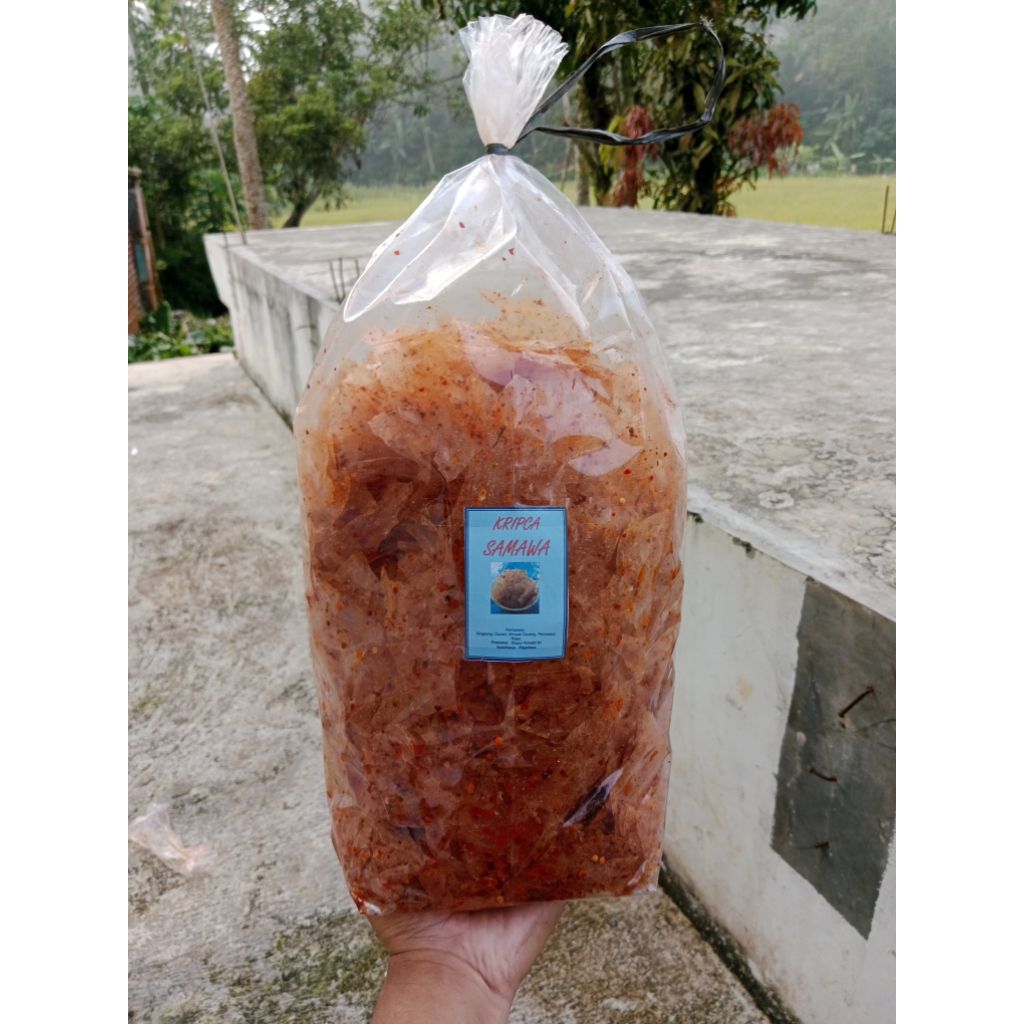 (1 KG) KRIPCA - KERIPIK KACA - KRIPIK KACA - KRIPCA RENYAH - KRIPCA PEDAS