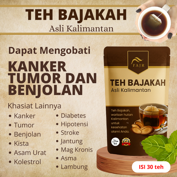 Teh Bajakah Asli Kalimantan Teh Bajakah Merah isi 30 premium Teh Celup Kayu Akar Bajakah Asli Kalima