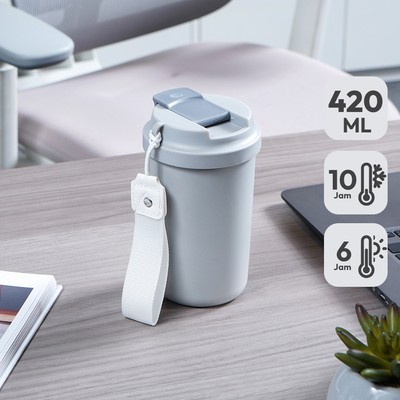Appetite Kirby Mug Vacuum Flask Stainless Steel 420 Ml