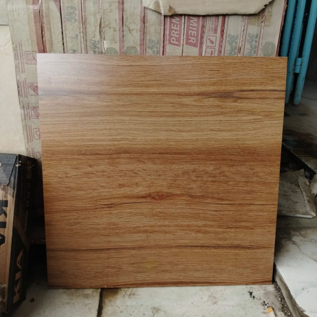 keramik cutting lantai 50x50 urat kayu (matt doff)/ keramik teras/ keramik lantai ruangan/ keramik k