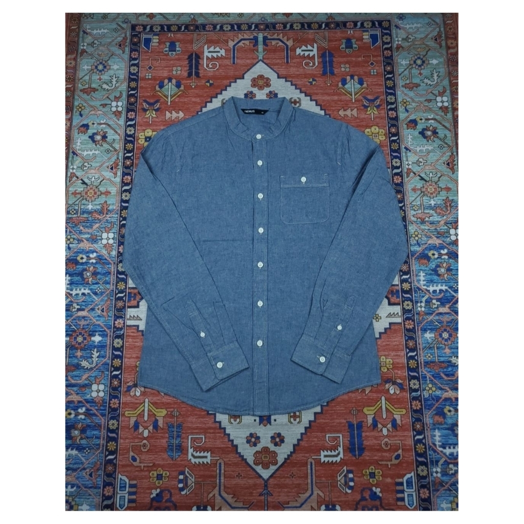 Kemeja Denim Shanghai Henus HS001