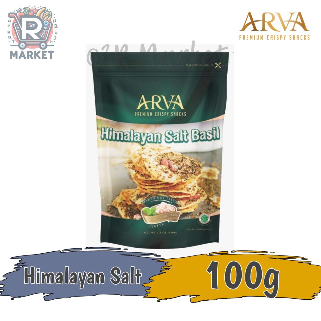 Arva Premium Crispy Snacks Himalayan Salt Brasil Crispy Tempe