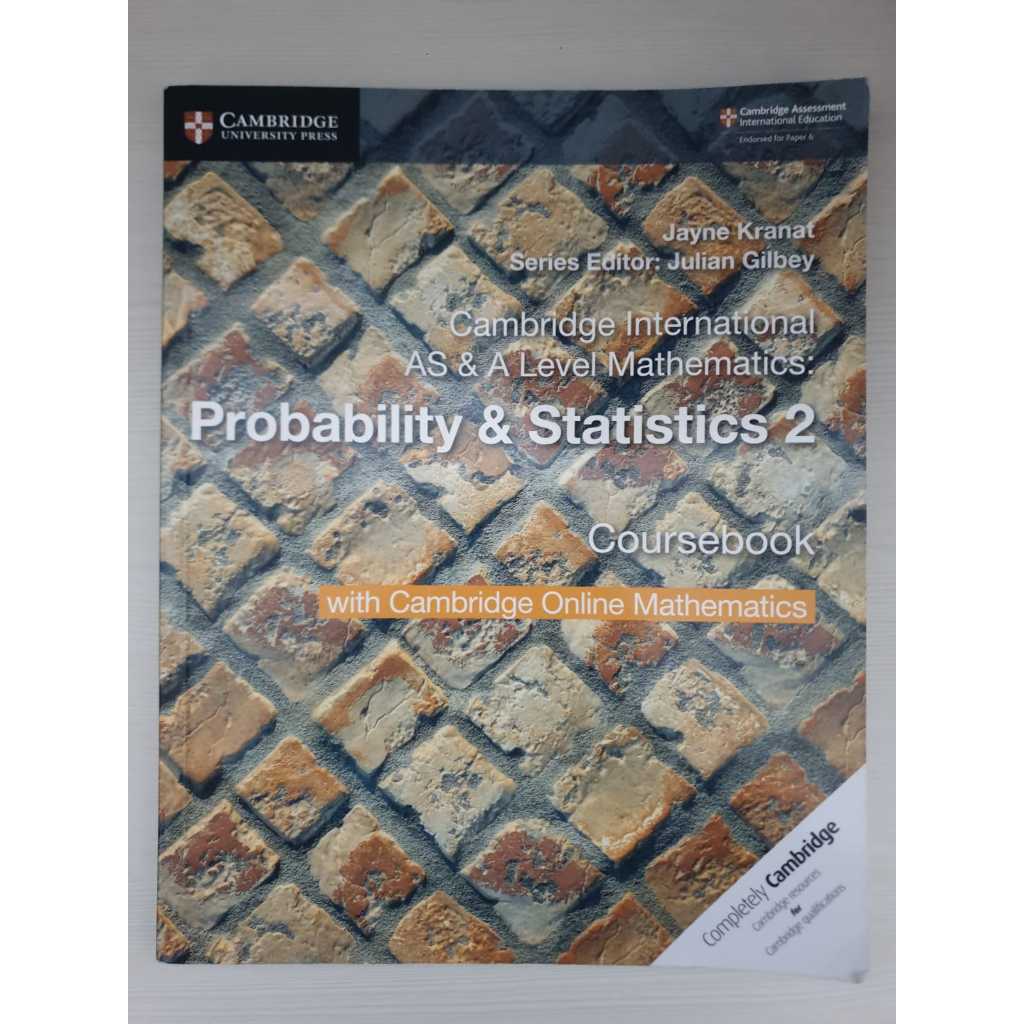Buku Cambridge Probability & Statistics 2 Preloved Like New