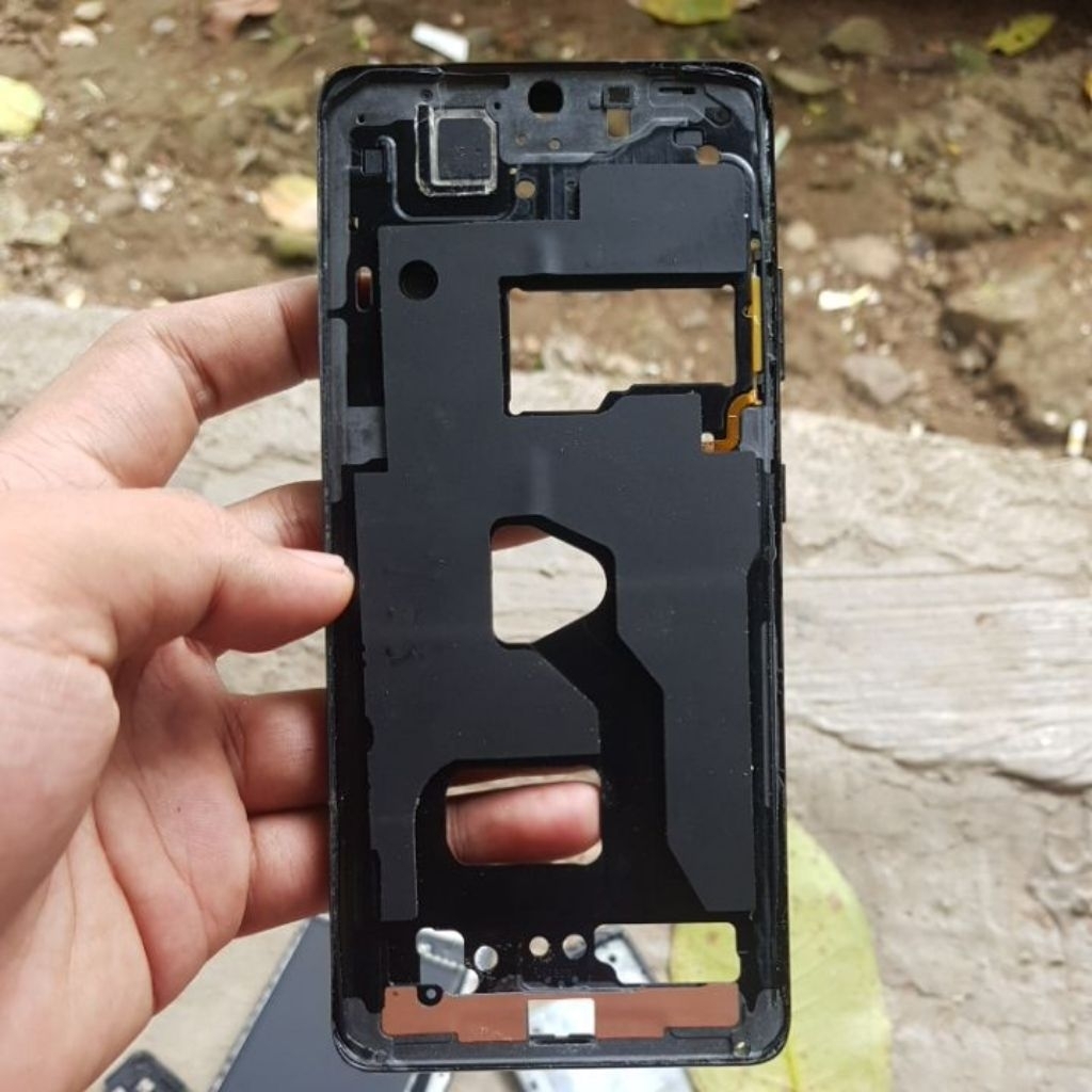 FRAME HOUSING TATAKAN LCD SAMSUNG S21 ULTRA - ORIGINAL COPOTAN