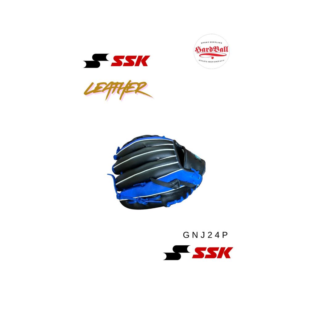 Glove Baseball Junior SSK GNJ24P Leather