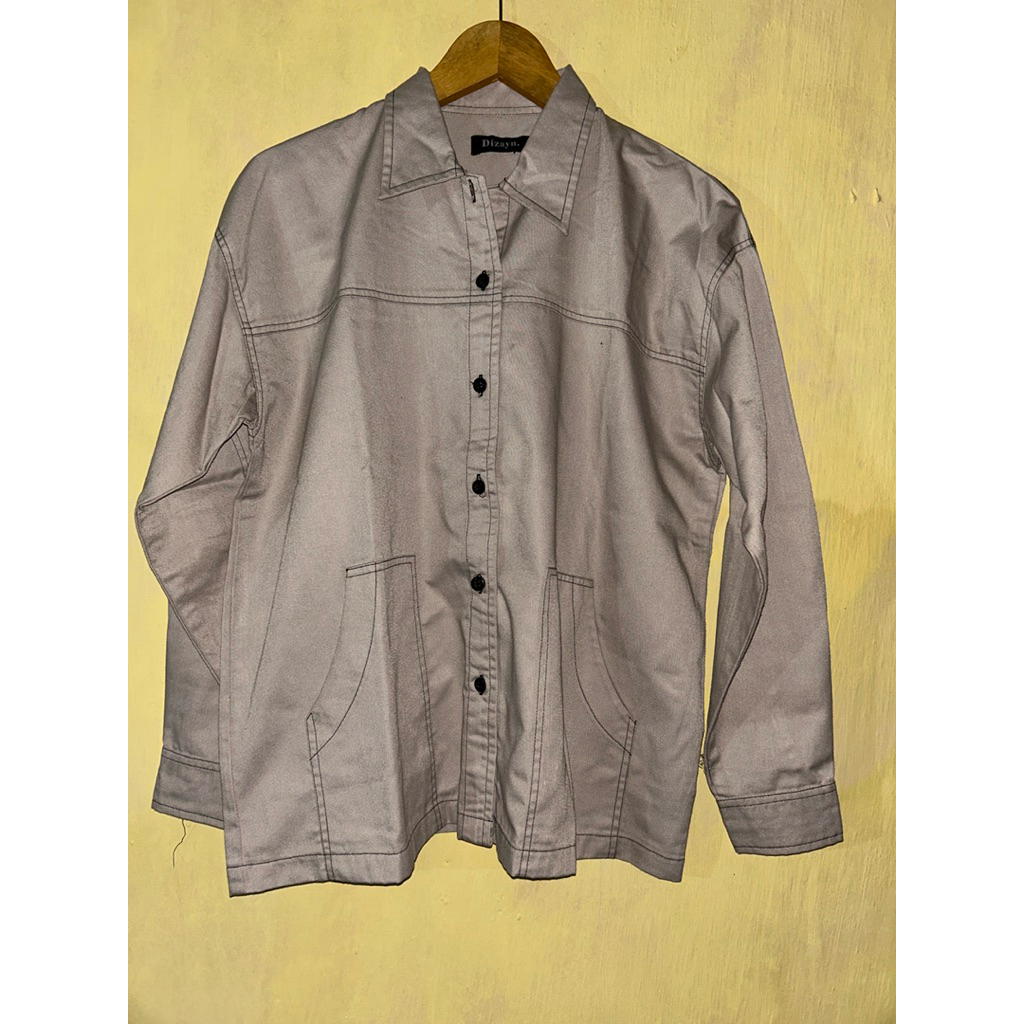 Jacket Dizayn Warna Creme