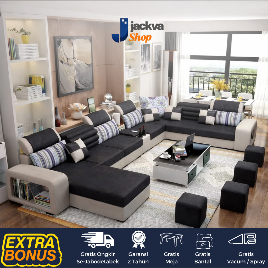 Sofa Minimalis Ruang Tamu Sofa Leter U Mewah Kursi Ruang Tamu Minimalis Keluarga