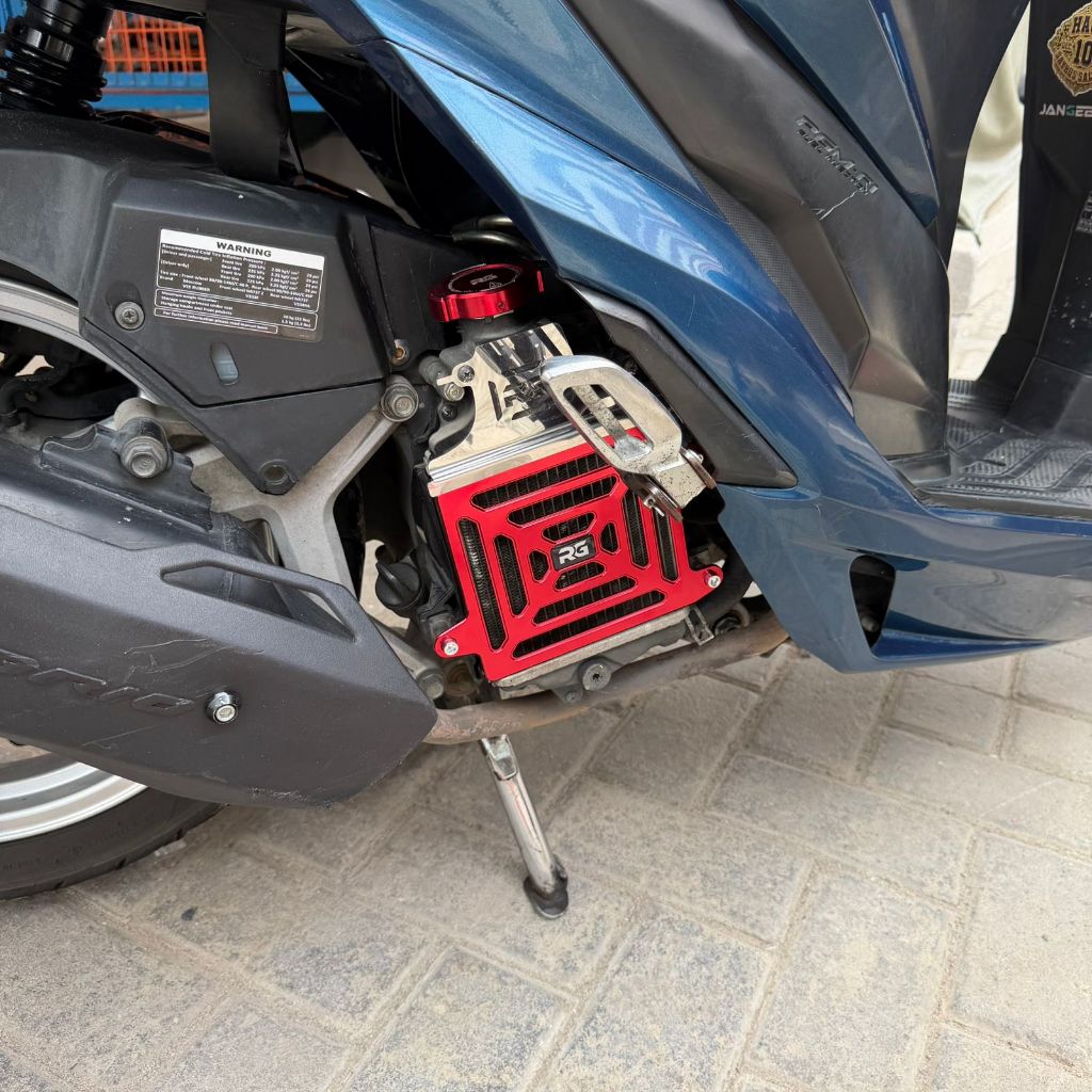 PAKET COVER RADIATOR RG + CAP TUTUP RADIATOR PCX 150 VARIO 150 ADV 150 COVER RADIATOR RG ORIGINAL ME