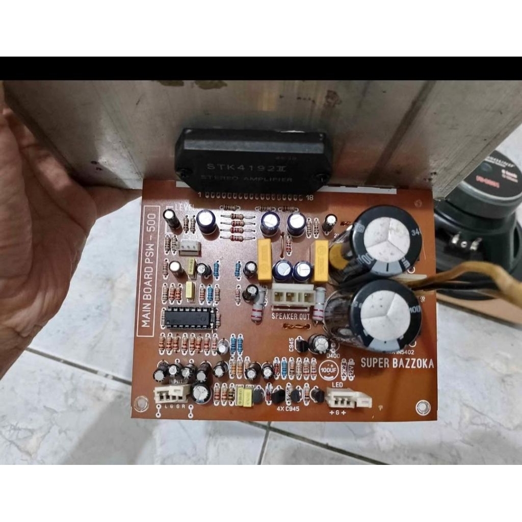 KIT POWER SUBWOOFER PSW 500W