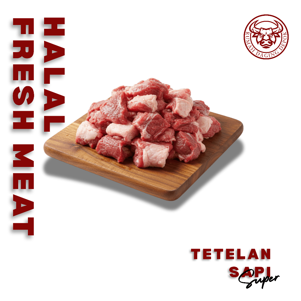 [Rumah Daging Depok] Tetelan Sapi Super | 500g/1000g