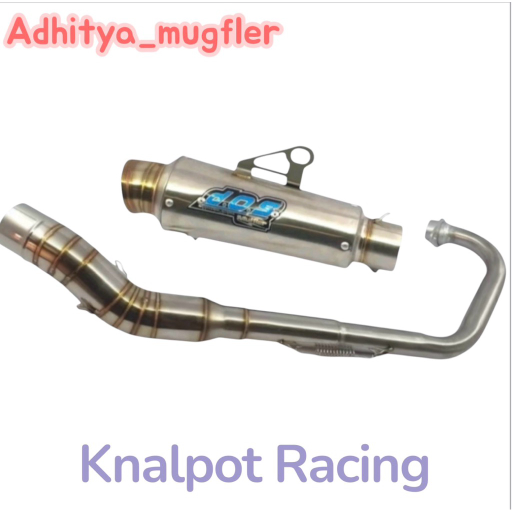 KNALPOT DOS VIXION KNALPOT RACING DOS VIXION  SATRIA FU KNALPOT RACING DOS VIXION