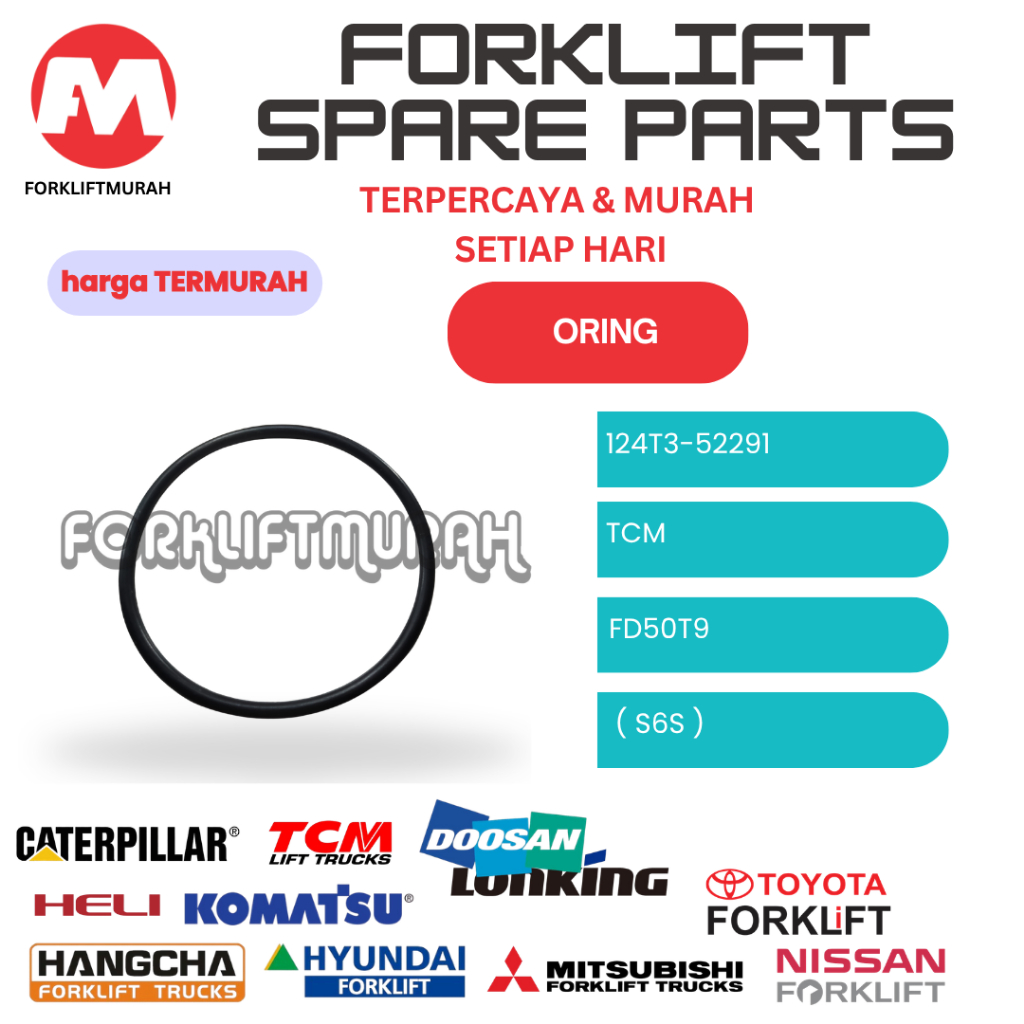 ORING SPAREPART FORKLIFT TCM