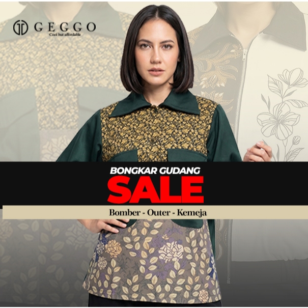 GEGGO WOMAN - BONGKAR LAST STOCK - Kemeja Wanita | Setcel | Outer | Jacket