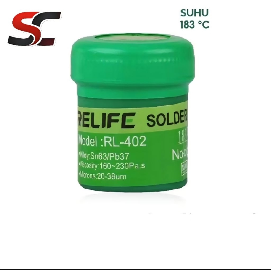Timah Cair Relife RL400 RL401 RL402 183°C 40gr