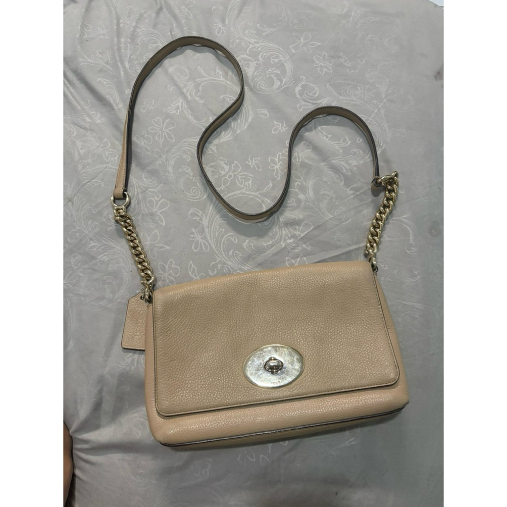 Preloved Coach Crossbody Leather