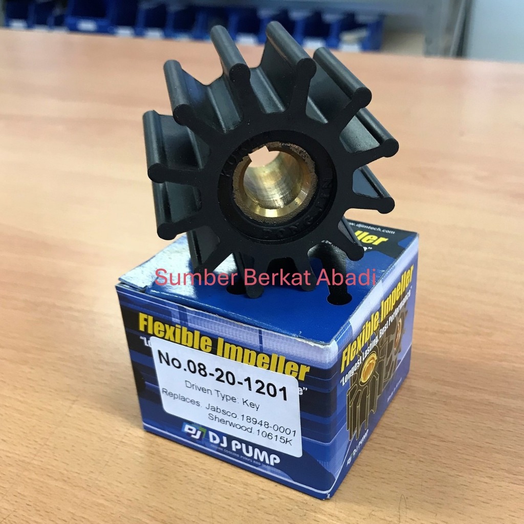 DJ JUMP 08-20-1201 08201201 IMPELLER 0820 1201 08 20 1201 18948-0001 10615K 189480001 132-0348 CEF 5
