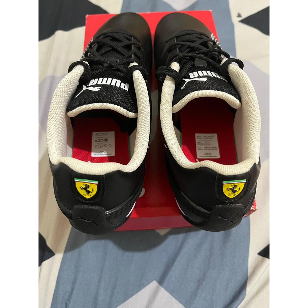PUMA Scuderia Ferrari Carbon Cat Men's Driving Shoes.