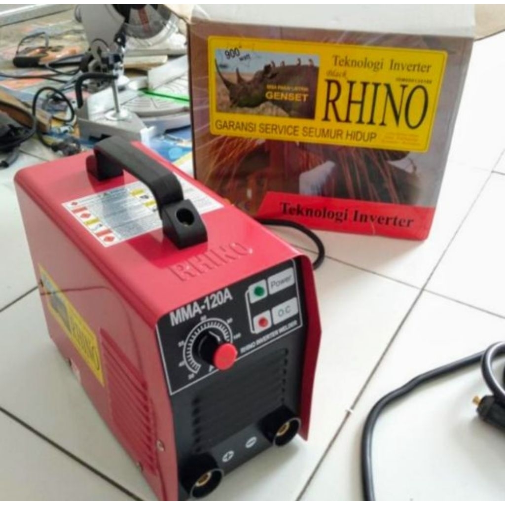 mesin las travo las inverter RHINO MMA 120-900 Watt
