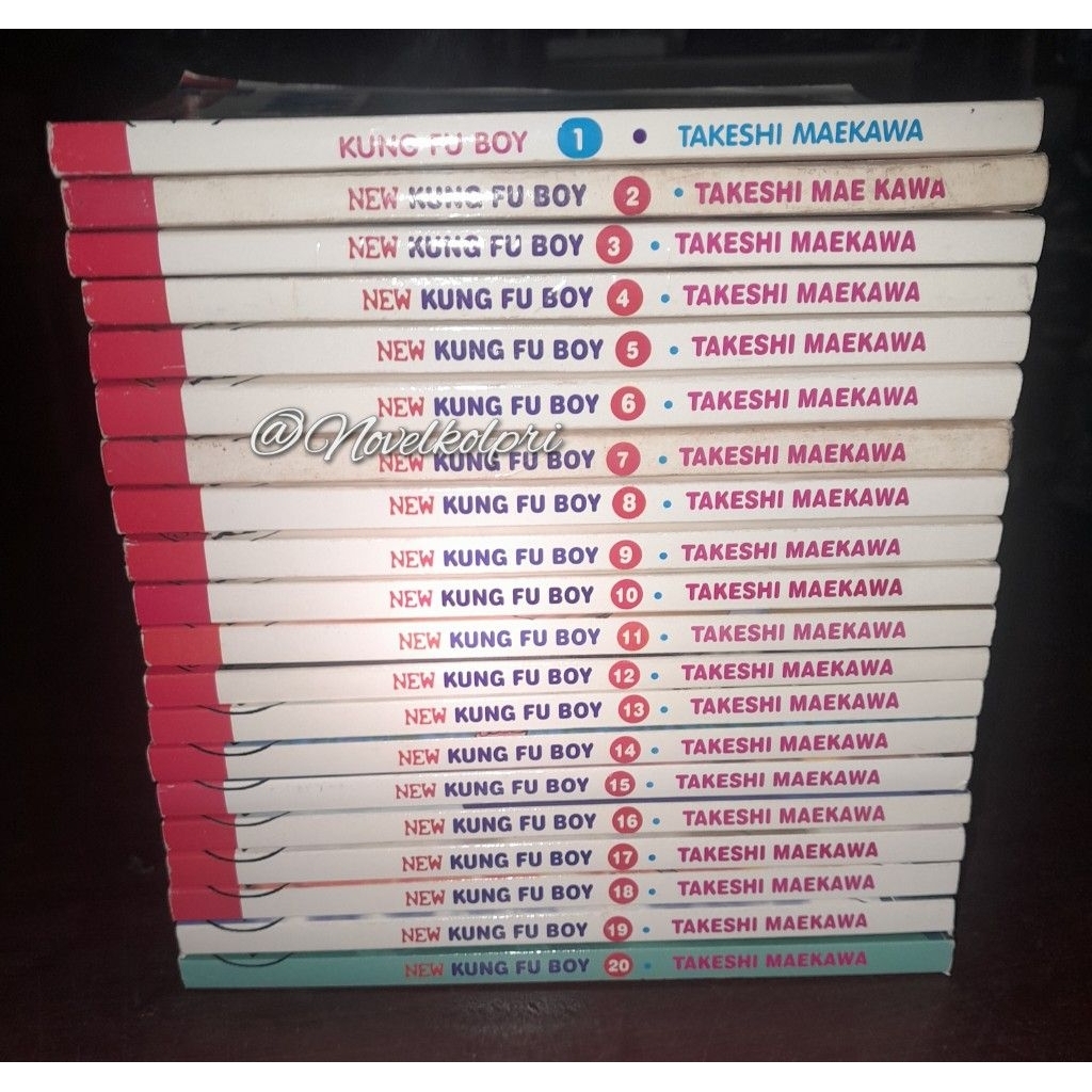 Komik SET New Kungfu Boy 1-20 Tamat