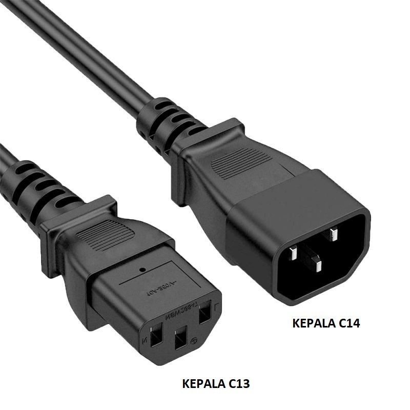 Kabel Power CPU C13 to C14