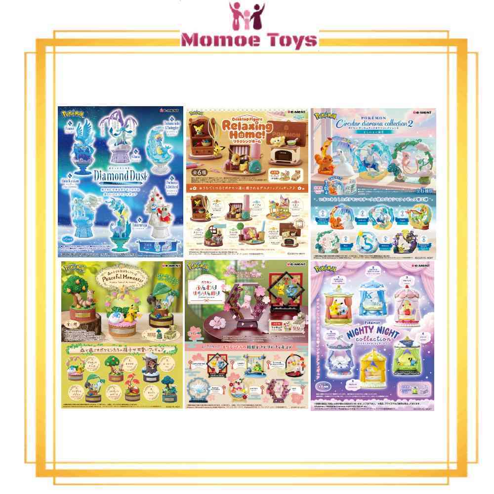 RE-MENT Miniature Pokemon / Re-ment Pokemon Peaceful Moment / Re-ment Pokemon Nighty Night / Re-ment