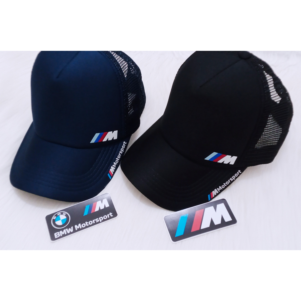 TOPI TRUCKER BMW M LOGO | Topi Best Seller BMW M Logo | Topi Automotive Keren Nyaman Dipakai