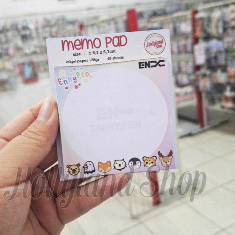 Memopad Notepad ENHYPEN en- KPOP Unofficial
