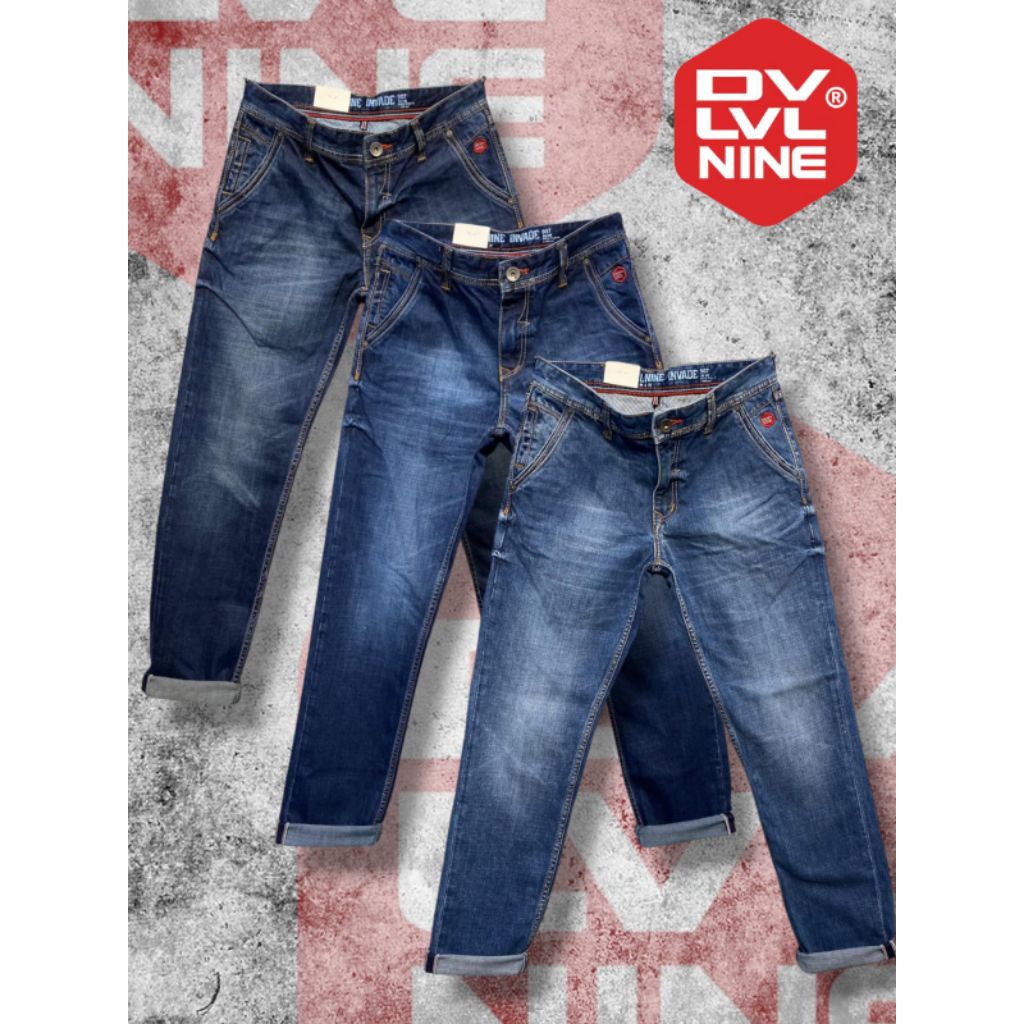 Celana Jeans Pria DV LEVEL NINE ORIGINAL