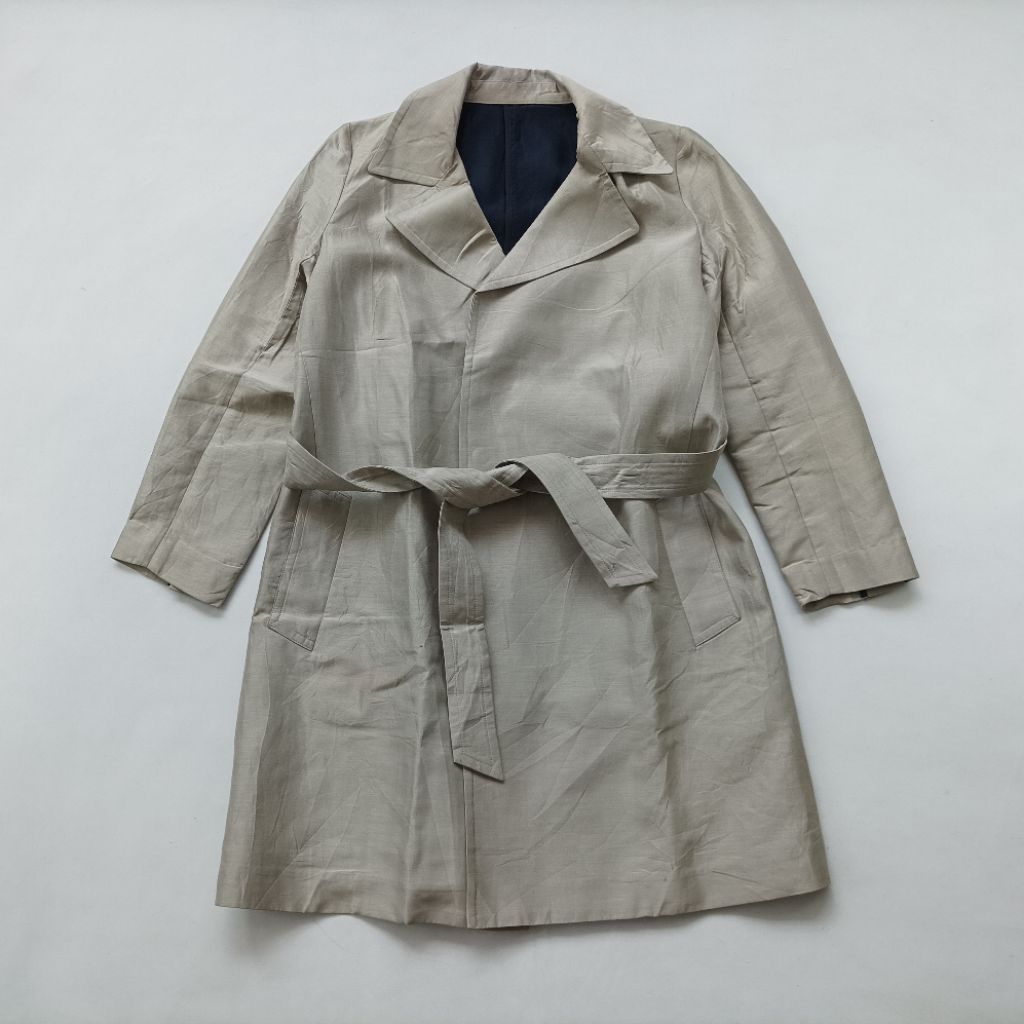 Dama Homme silk coat size M wanita P070