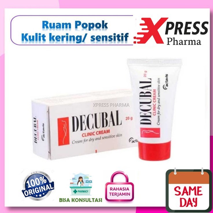 XPRESS  Decubal 20 & 40 gr Salep Cream Ruam Popok Dekubal Cream