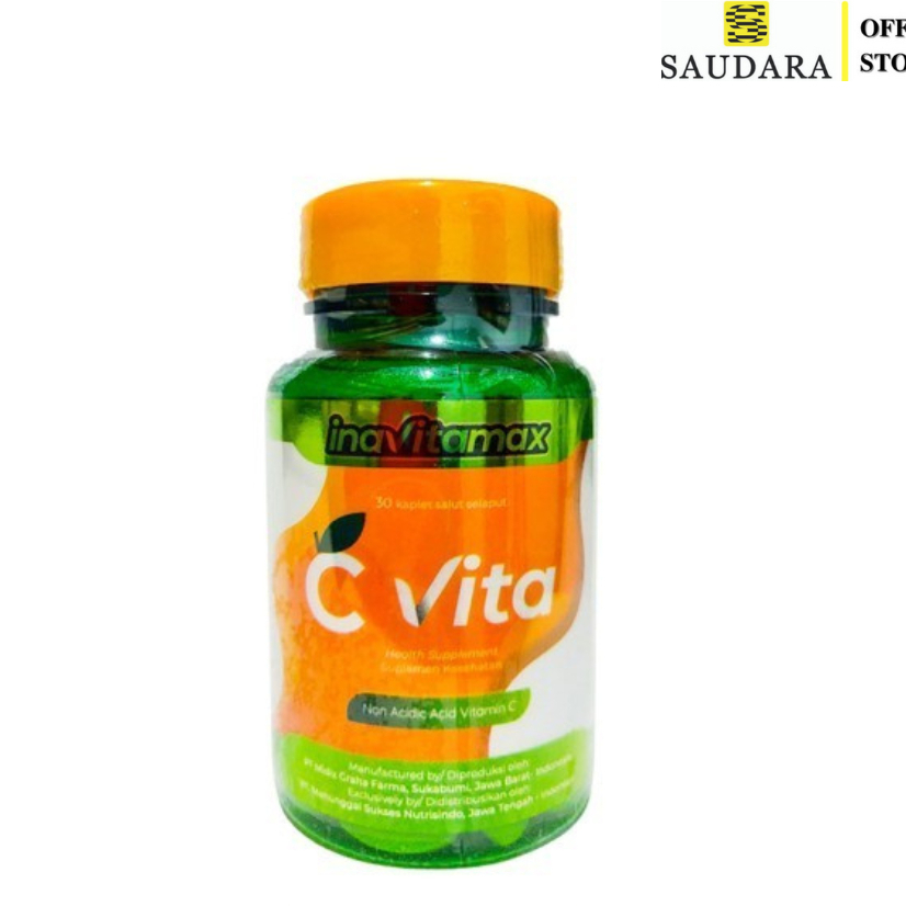Inavitamax C Vita (30 Kaplet) Vitamin C Plus Zinc