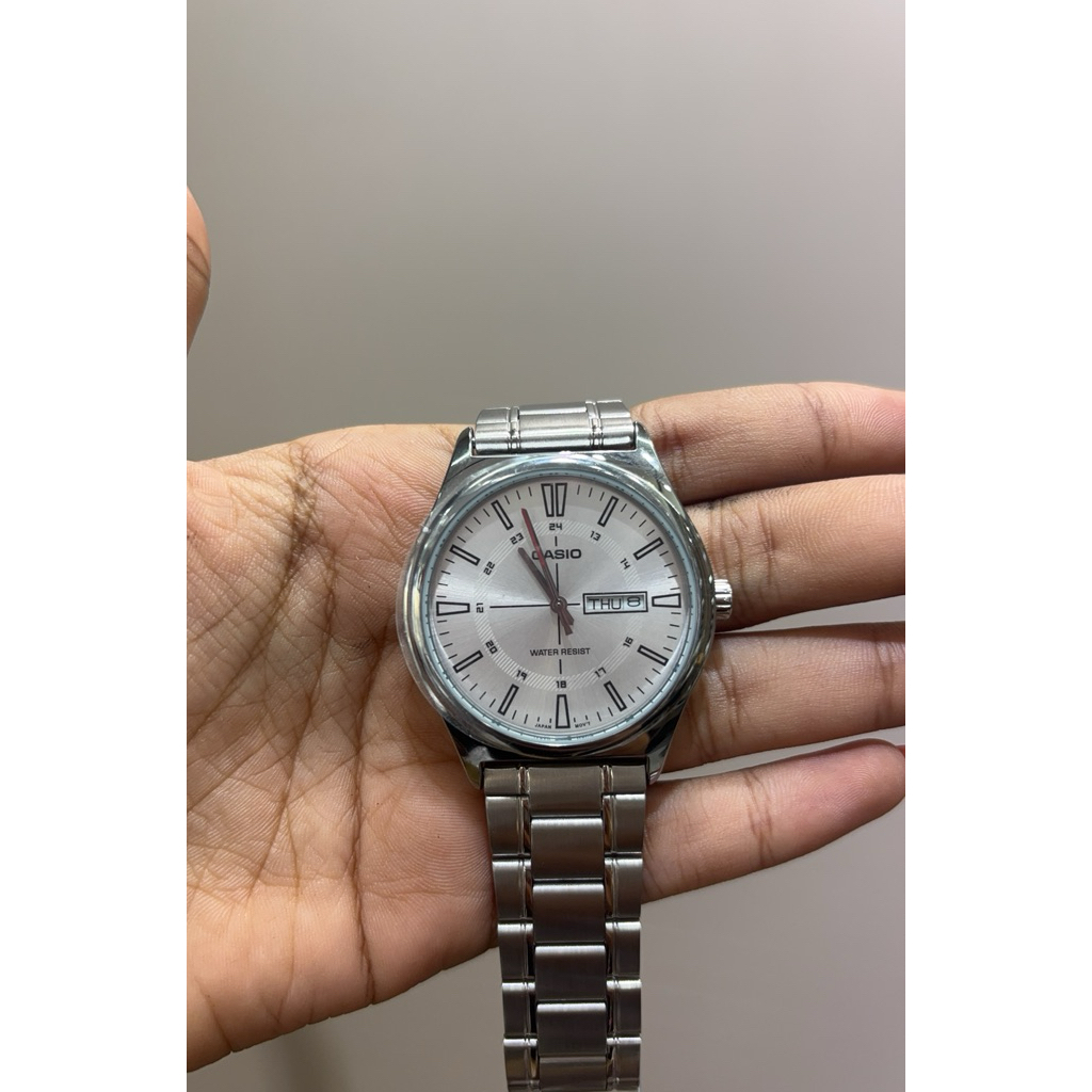 JAM TANGAN PRIA CASIO QUARTZ MTP-V006D-7CUDF ORIGINAL