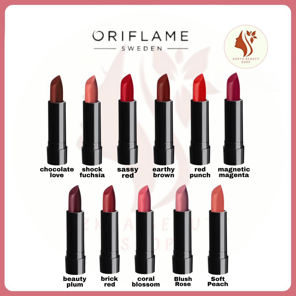OnColour Matte Lipstick - Lipstik Matte Oriflame