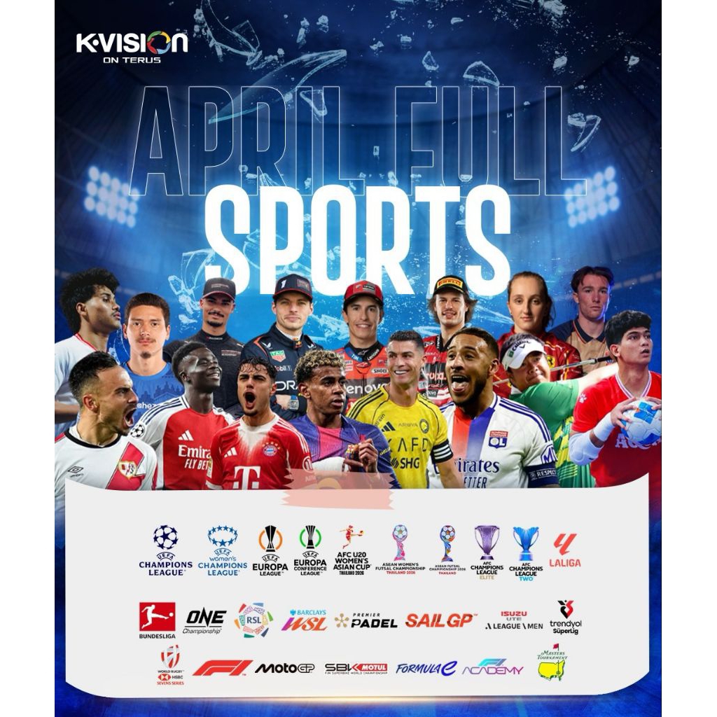 Paket Lengkap K Vision Indovision olahraga