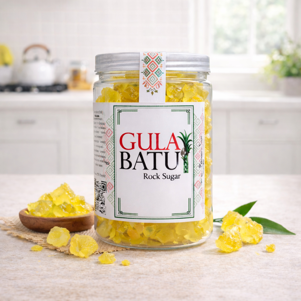 Gula Batu Asli Kristal Kuning Sari Tebu
