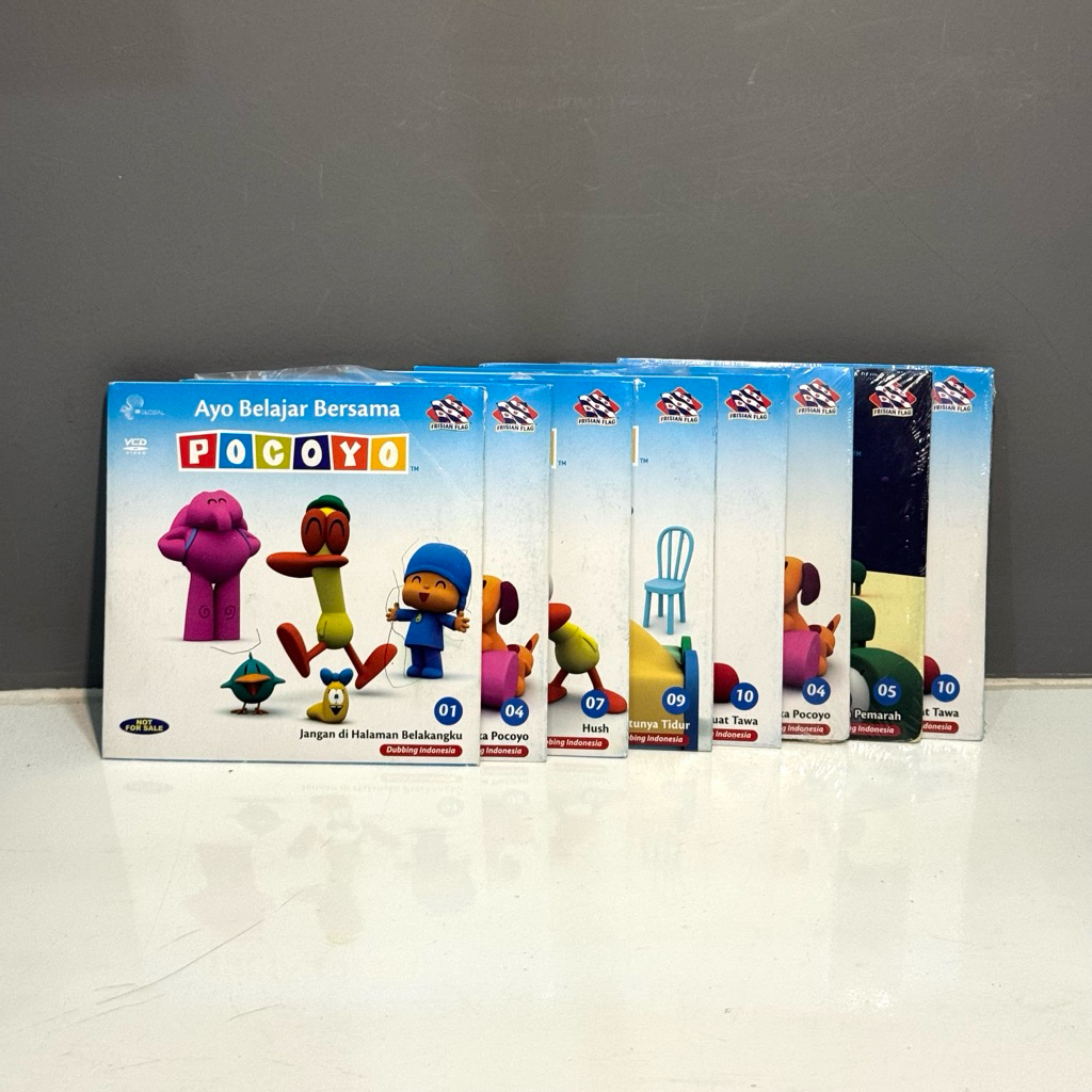 VCD Ayo Belajar Bersama POCOYO - Video Hiburan Anak