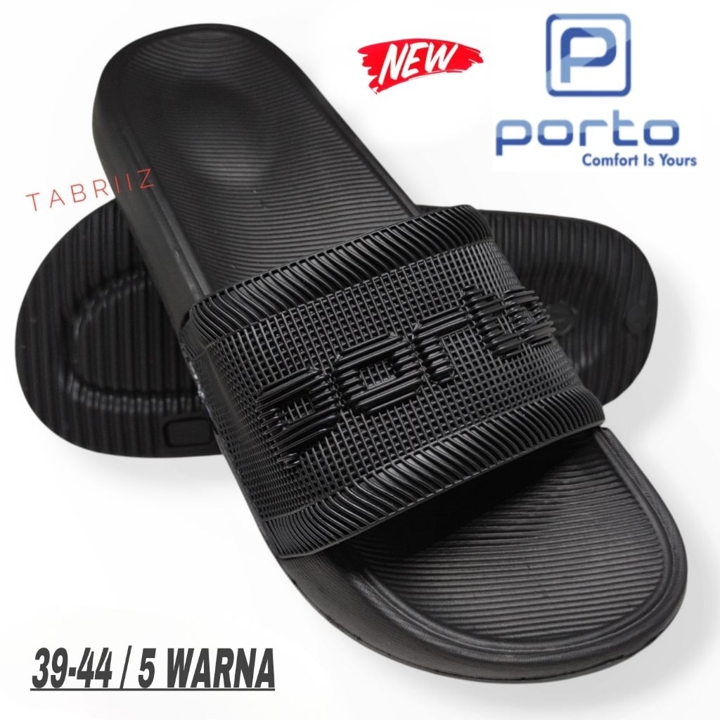Sandal Pria Porto Sandal Slop Cowok - Sandal distro pria cowok - Model Terbaru