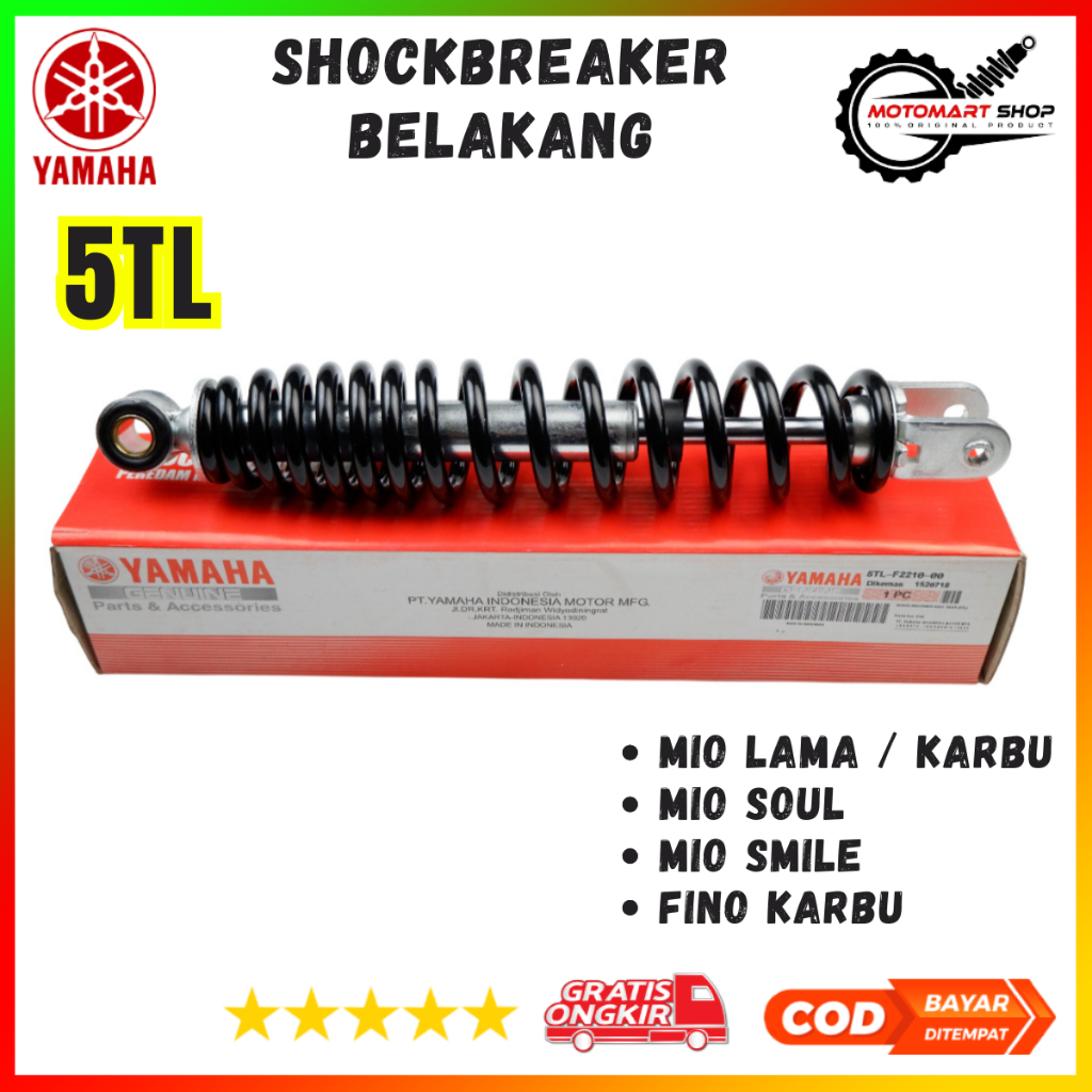 Shock Belakang Mio Ori / Mio Soul - Fino Karbu / Monoshock Yamaha Mio Ori - 5TL