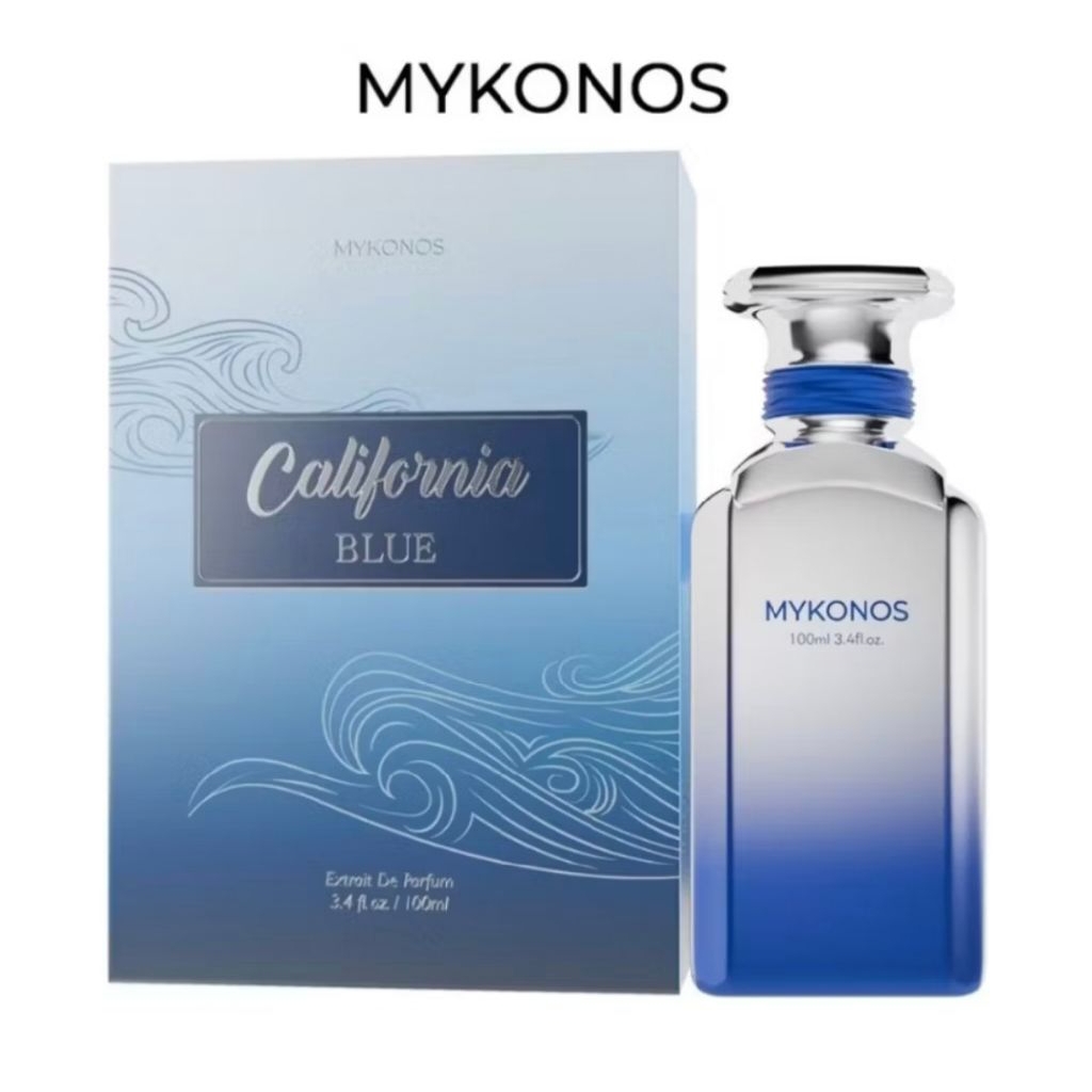 mykonos California blue 100ml dan mykonos 100ml lainnya