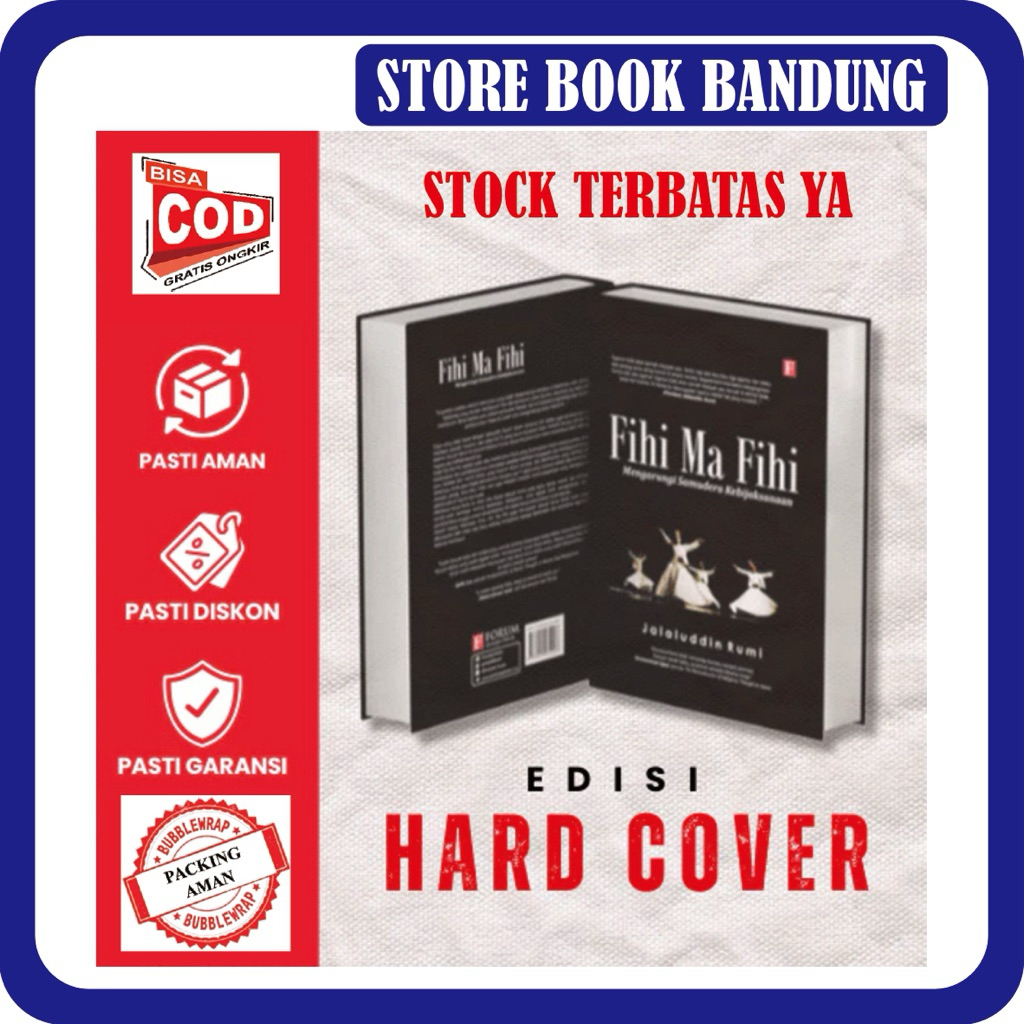 Buku FIHI MA FIHI Hard Cover (HC) - Jalaluddin Rumi