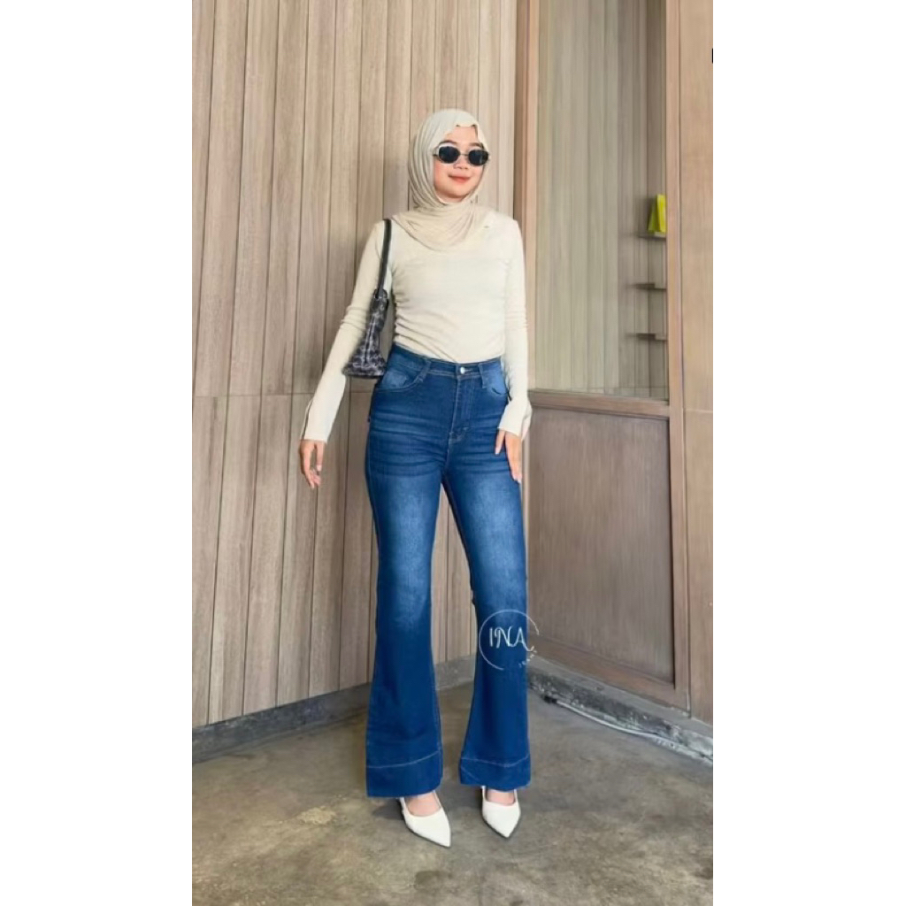 Jeans cutbray jumbo bisa cod setia budi medan