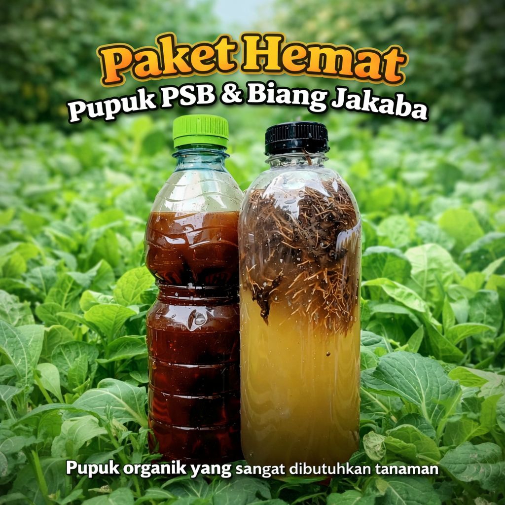 Paket Pupuk PSB & Pupuk Jakaba || Pupuk Organik Cair yang Berguna untuk Ketahanan Tanaman dan Perbai