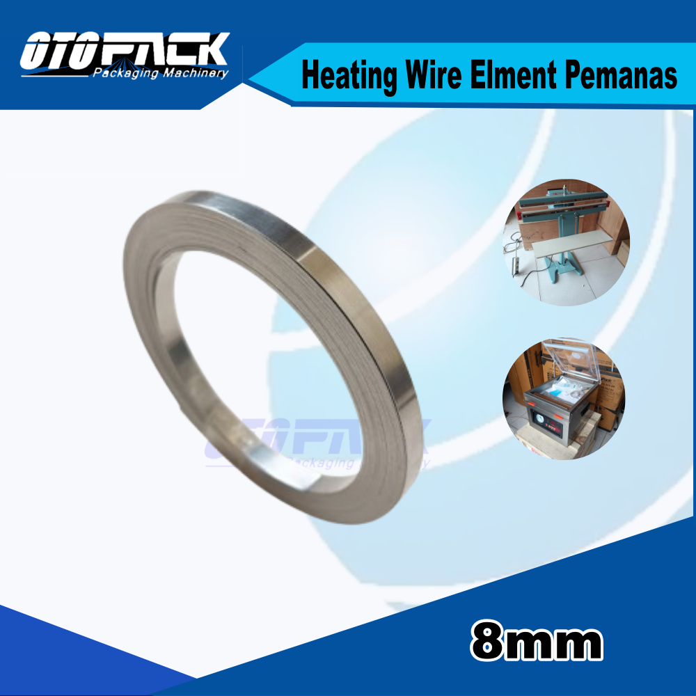 Heating wire 8mm plat kawat element pemanas sealer Pedal sealer