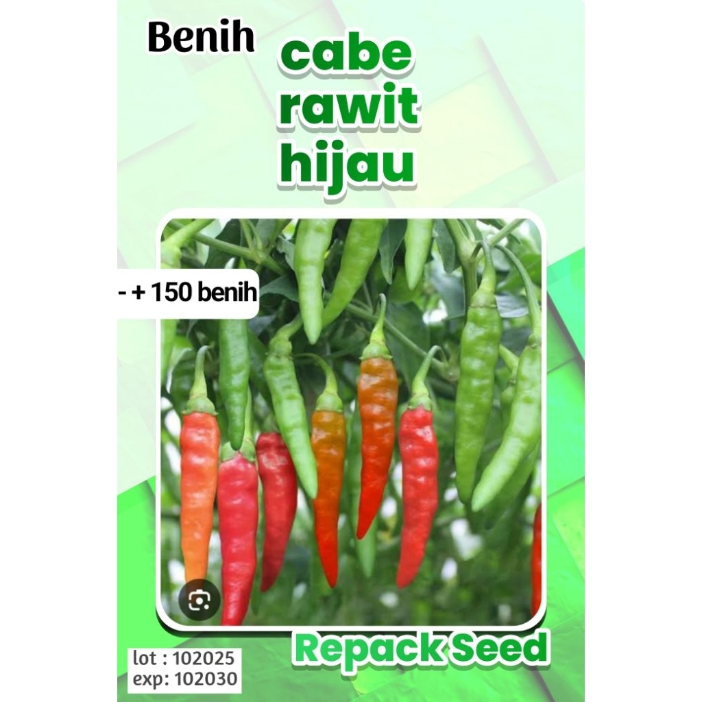 benih cabe rawit hijau unggul