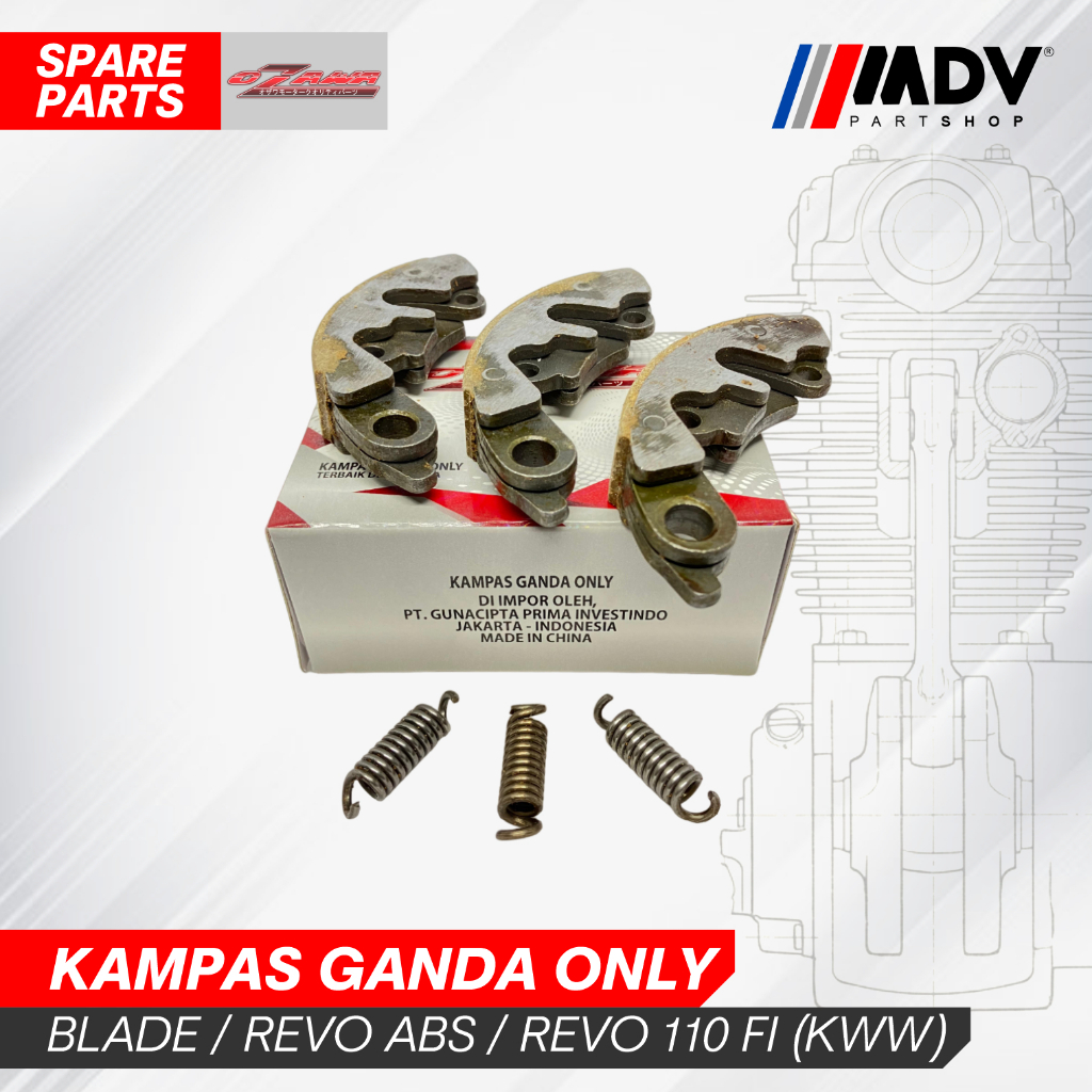 KAMPAS GANDA ONLY BLADE NEW / SUPRA X 125 FI (OZAWA)