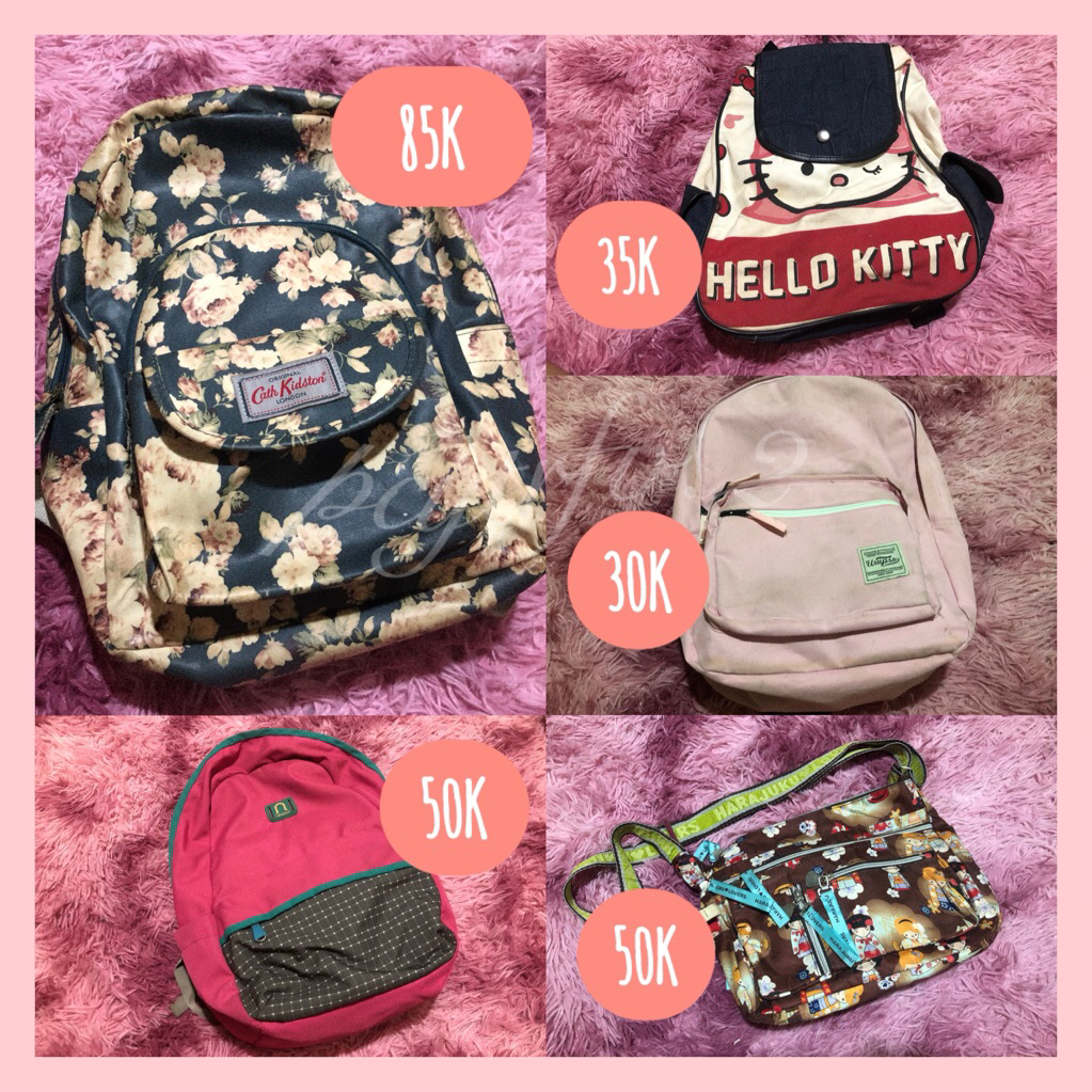 backpack preloved