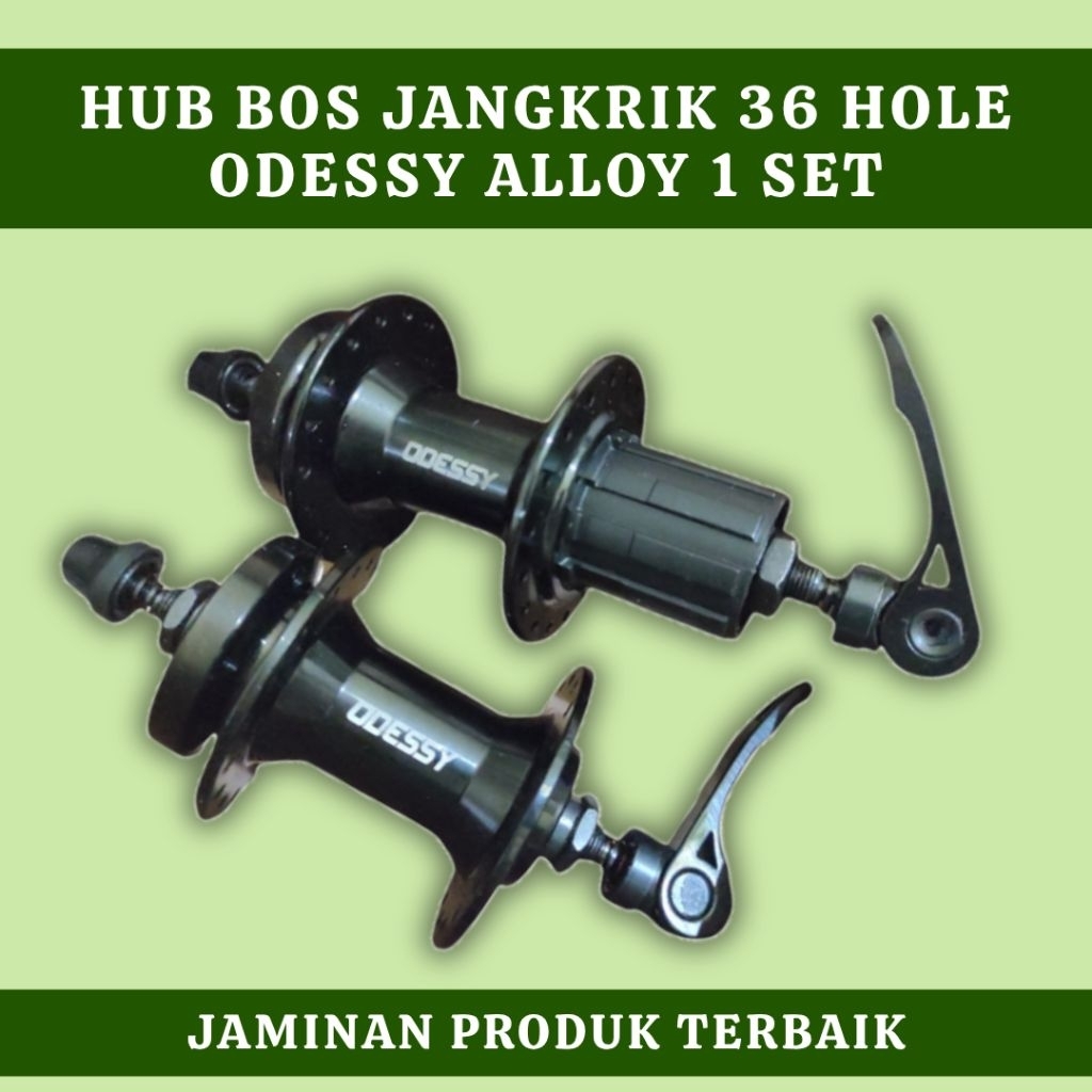 Hub Bos Jangkrik 36 Hole Odessy Alloy 1 Set
