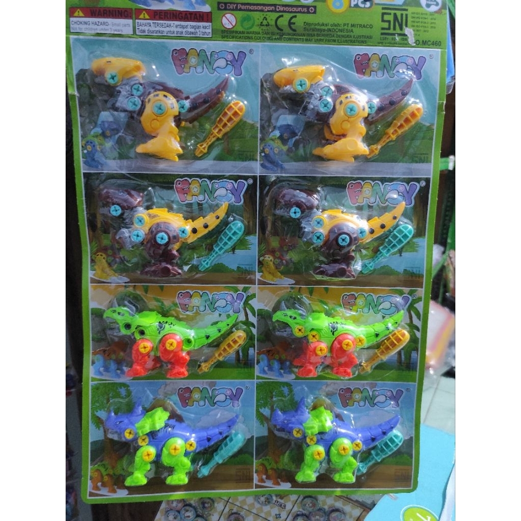 Bongkar pasang dinosaurus