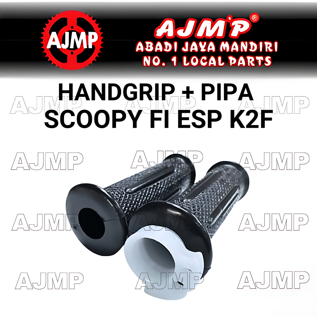 Handgrip/Hangrip/Handpad + Pipa Gas Scoopy FI ESP K2F (Lubang 2)