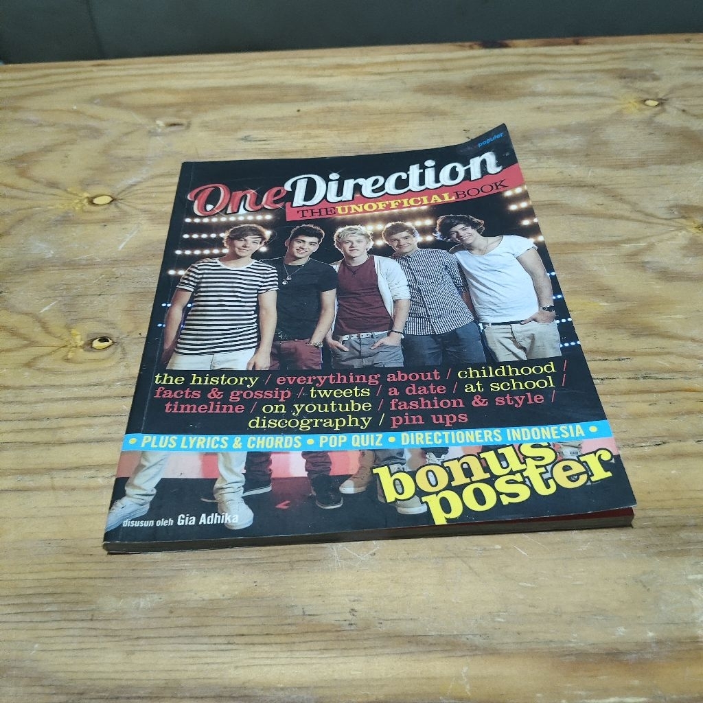 Buku OneDirection The Unofficial Book
